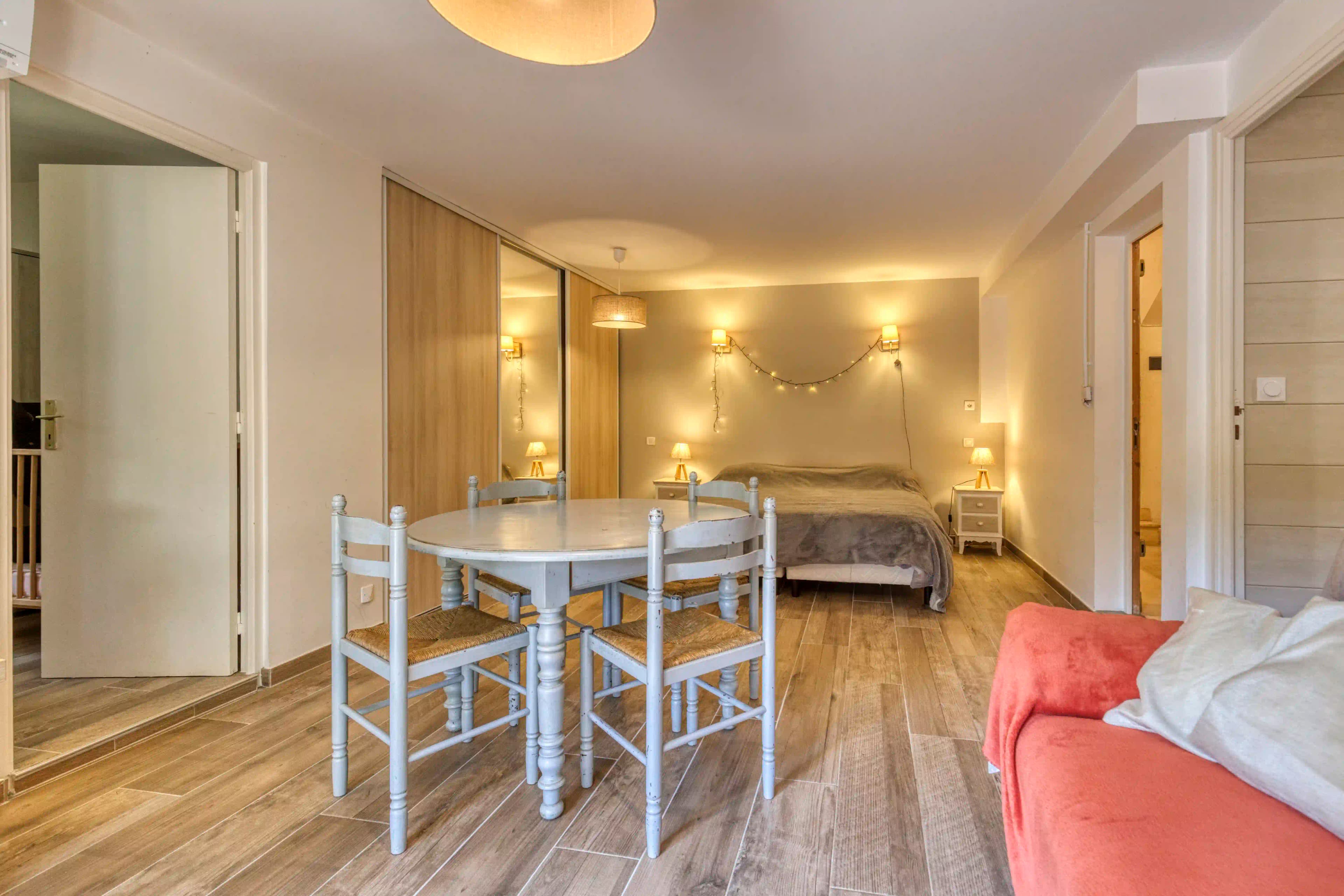 Bedroom — Provençal furniture and warm parquet