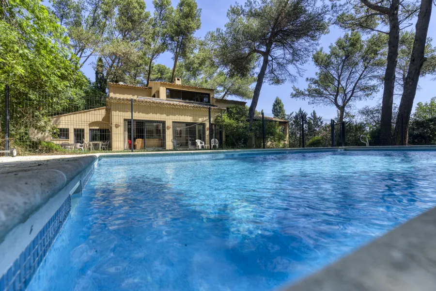 The pool and terrace