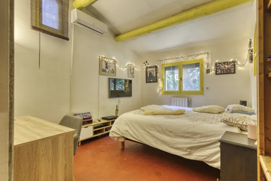 The bright bedroom — another view