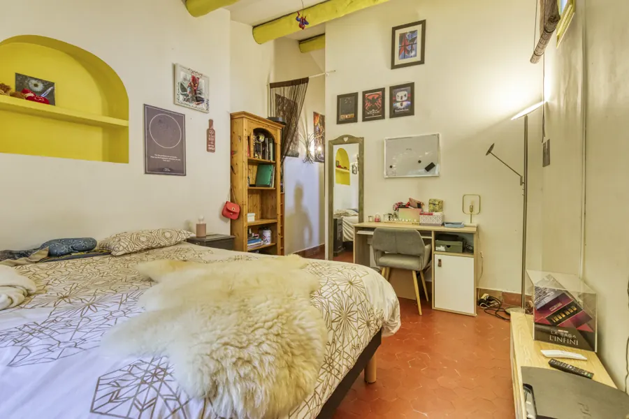 The bright bedroom — another view