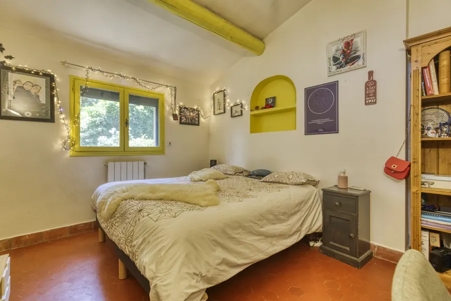 The bright bedroom